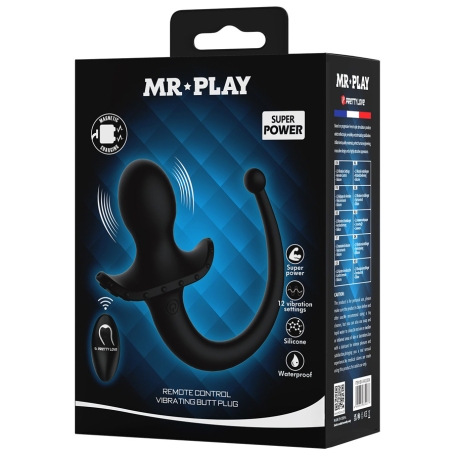 Вибро-пробка Mr.Play с пультом ДУ
