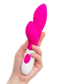 Вибратор A-Toys Lilu со стимулятором