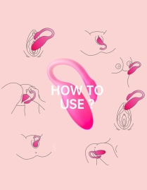 Вибратор для пар Flamingo Max