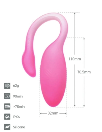 Вибратор для пар Flamingo Max