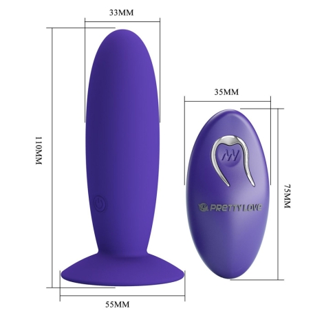 Вибро-пробка Remote Control Vibrating Plug